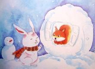 小白兔和小松鼠奇遇记