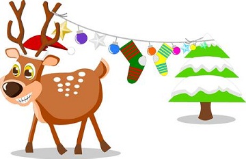 圣诞节童话:小动物买袜子